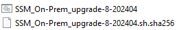 CSSM Upgrade Files